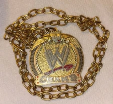 John Cena Necklace Chain Pendant Spinner Championship Belt WWE WWF 2005