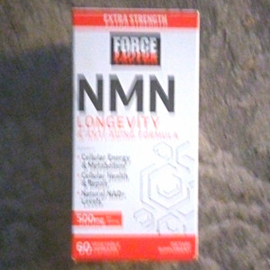 Force Factor NMN Longevity 500 mg Vegetarian Capsules, 60 Count