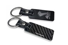 Shelby Gt350 Real Carbon Fiber Premium Engraved Black Stainless Steel Keychain Shelby Gt350 Real Carbon Fiber Premium Engraved Black Stainless Steel Keychain