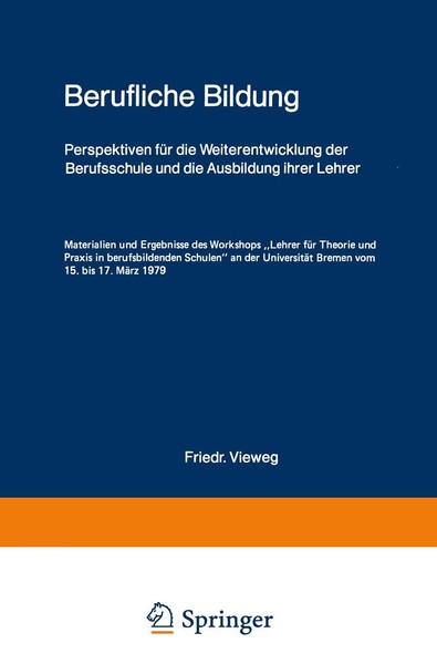 Berufliche Bildung Felix Rauner-image