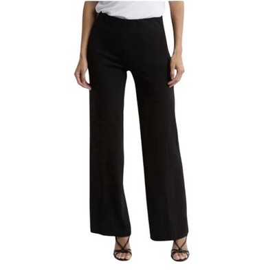 Amanda & Chelsea 6P Front Seam Ponte Wide Leg Stretch Pull On Pants 30  X 30 