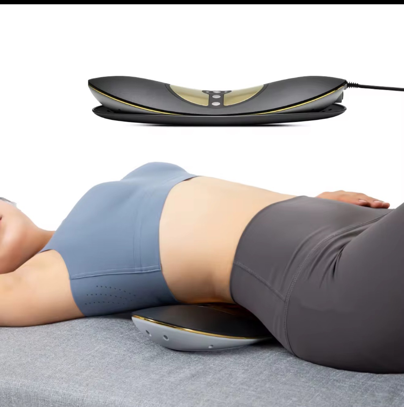 SleepSilk™ Smart Electric Wire Intelligent Massage Pillow Portable Relaxing Manu