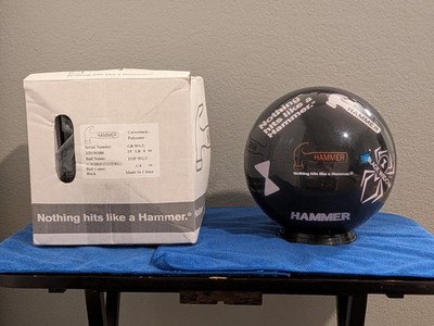 15lb Hammer Black Widow 12-Hedron Clear Spare Ball Overseas