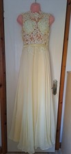 Yellow Prom/bridesmaid Dress Size 8
