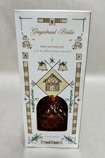 Gingerbread Brûlée Mini Reed Diffuser, 3 Oz, By Aromatique