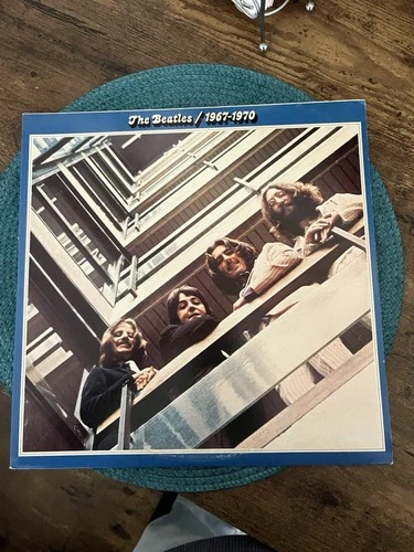 THE BEATLES 1967-1970 Blue Album 2LP 1973 Capitol SKBO-3404