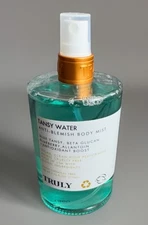 TRULY Beauty Tansy Water Anti Blemish Body Mist Blue Tansy Blueberries 5.75 oz