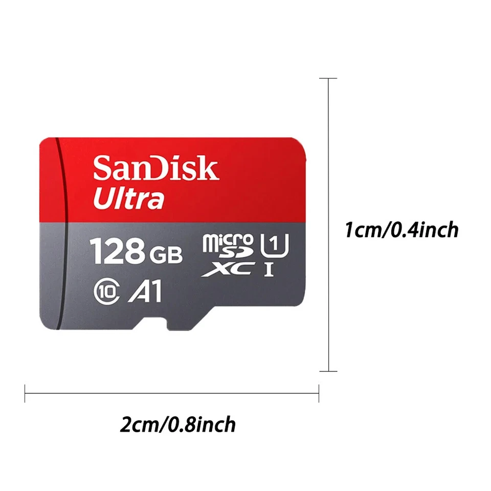 Ultra Micro SD 128GB 32GB U1 A1 Class 10 64GB Micro SD Card SD/TF Flash Card - Image 4 of 4
