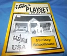 Plastic Figure/Playset Collector Magazine PFPC #43 JUNE 96 PET SHOP/SCHOOL HOUSE