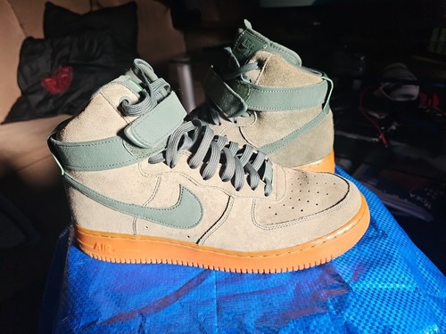 Nike Air Force 1 High '07 LV8 Suede Vintage Trainers SZ Uk 10/45 In Ex Con.£820 - Picture 6 of 12