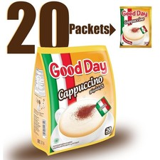 Good Day Cappuccino instant Coffee with Mix 20 Sachets, with cocoa