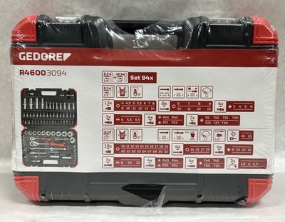 GEDORE R46003094 94-Piece Socket set 1/4+1/2 94pcs