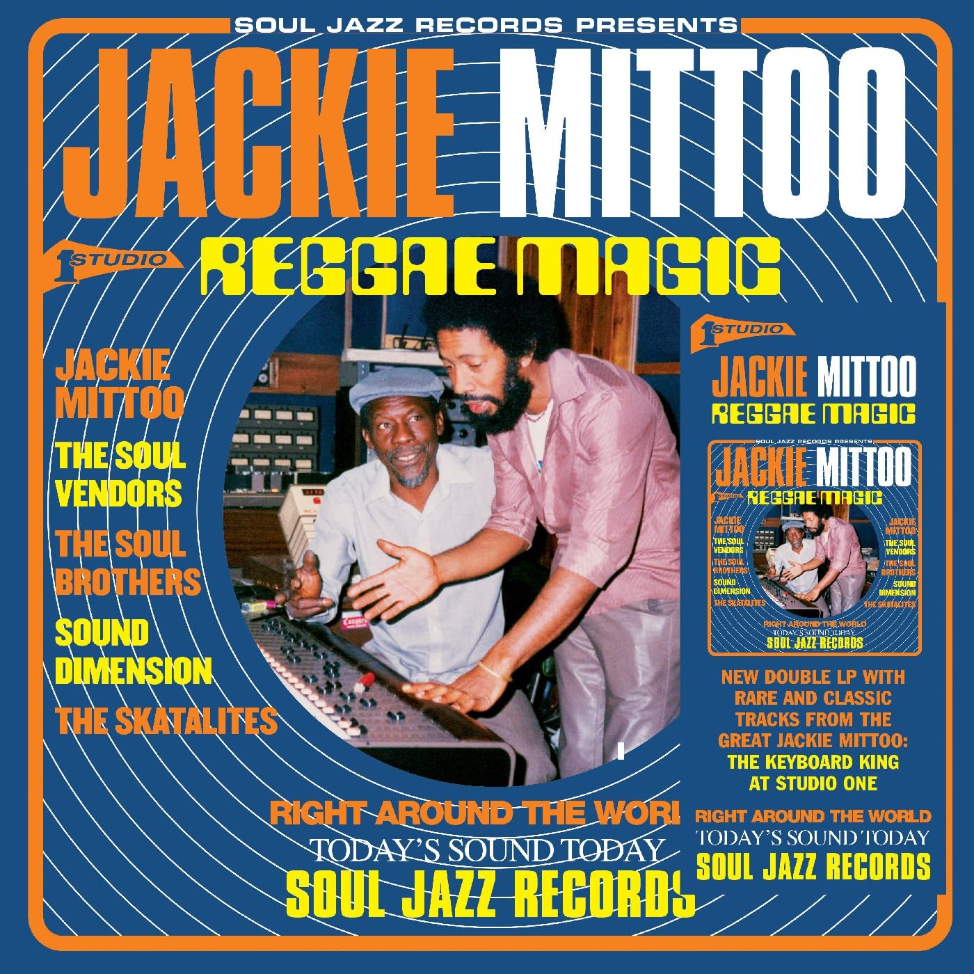 Jackie Mittoo Reggae Magic Double LP Vinyl SJRLP573 NEW