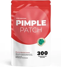 ROSELYNBOUTIQUE Pimple Patches for Face 300 Counts 4 Sizes Hydrocolloid Acne Pat