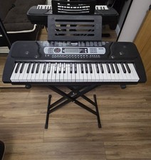 RockJam RJ654 54-Key Electronic Piano Keyboard with Adjustable Stand