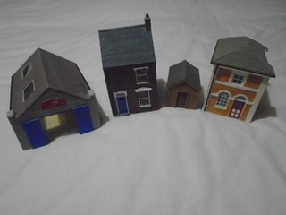 Hornby SKALEDALE RESIN BUILDING Job Lot. OO Gauge. Garage House etc.