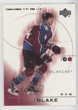 2001-02 Upper Deck Challenge for the Cup Rob Blake #16 HOF t2c