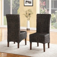 Modus Furniture 3f4166 Meadow Wicker Dining Chair (set Of 2) Modus Furniture 3f4166 Meadow Wicker Dining Chair (set Of 2)