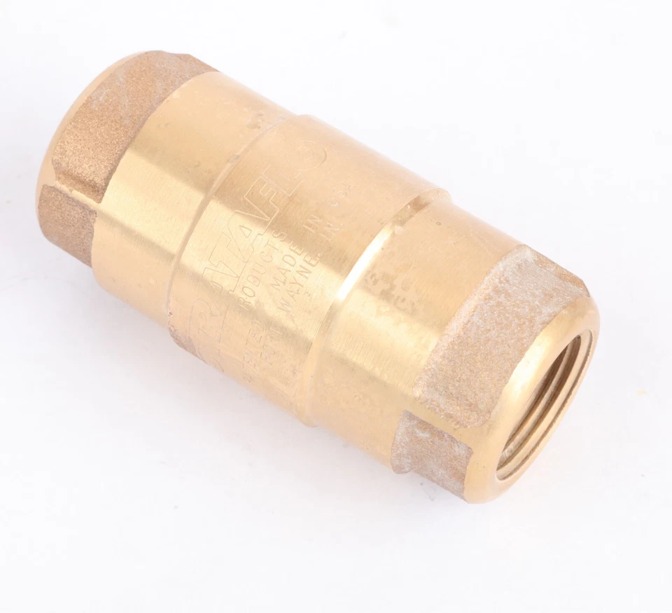 Strataflo 375 Bronze 3/4" NPT Rubber Poppet Check Valve, 200LB - Image 3 of 4