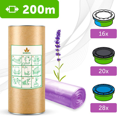 200M ECO Nachfüllfolie Universell Für Windeleimer Kompatibel Mit Tommee Tippee T