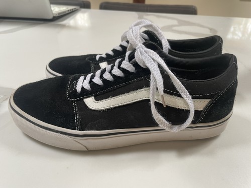 VANS OLD SKOOL SUEDE CANVAS BLACK 