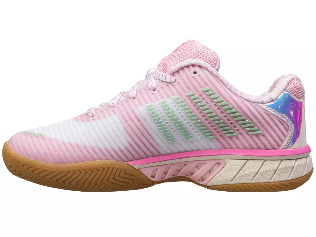 Chaussures de tennis femme K Swiss blanc/rose Hypercourt Supreme running pointure 6 m