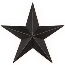 The CWI Gifts Metal Barn Star - 12" Galvanized Hanging Star - Farmhouse Wall ...