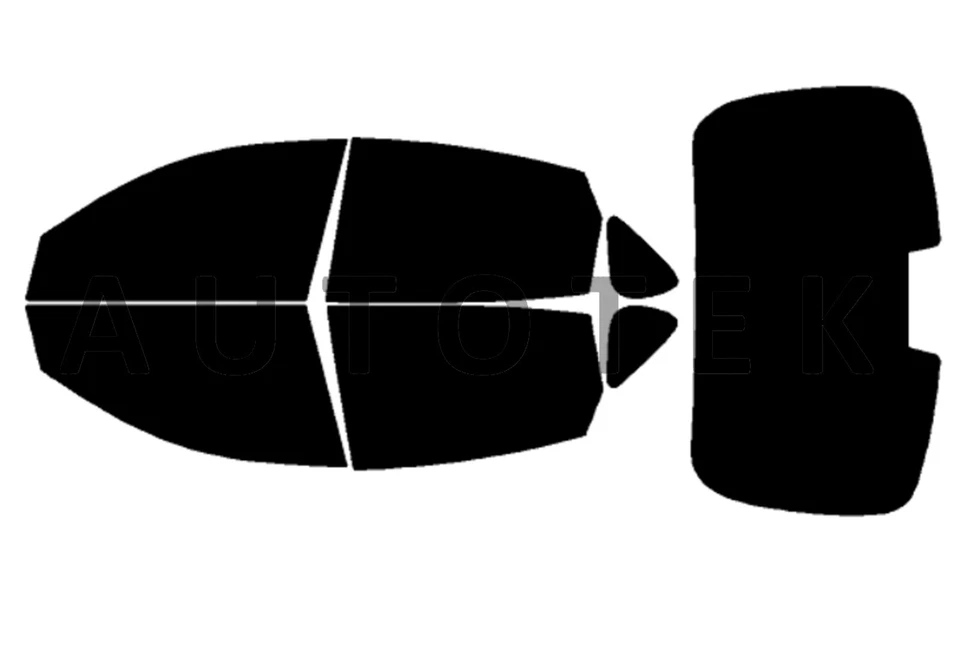 Película de ventana precortada en todos los lados cualquier tono para INFINITI M35h M37 M56 2011-2013 Foto 2 de 4