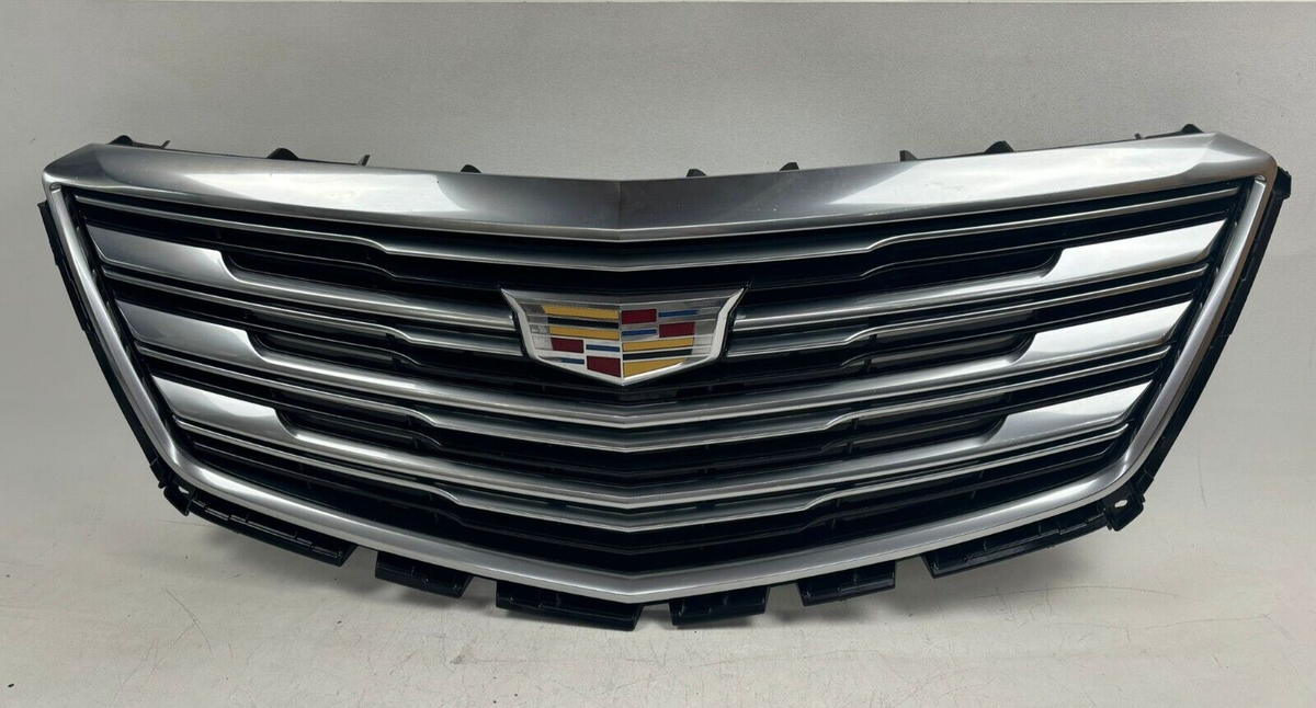 2017-2019 CADILLAC XT5 GRILLE OEM FRONT UPPER CHROME GRILL WITH