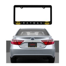 Brand New Batman Logo Universal Fit Car Truck 3-d License Plate Frame