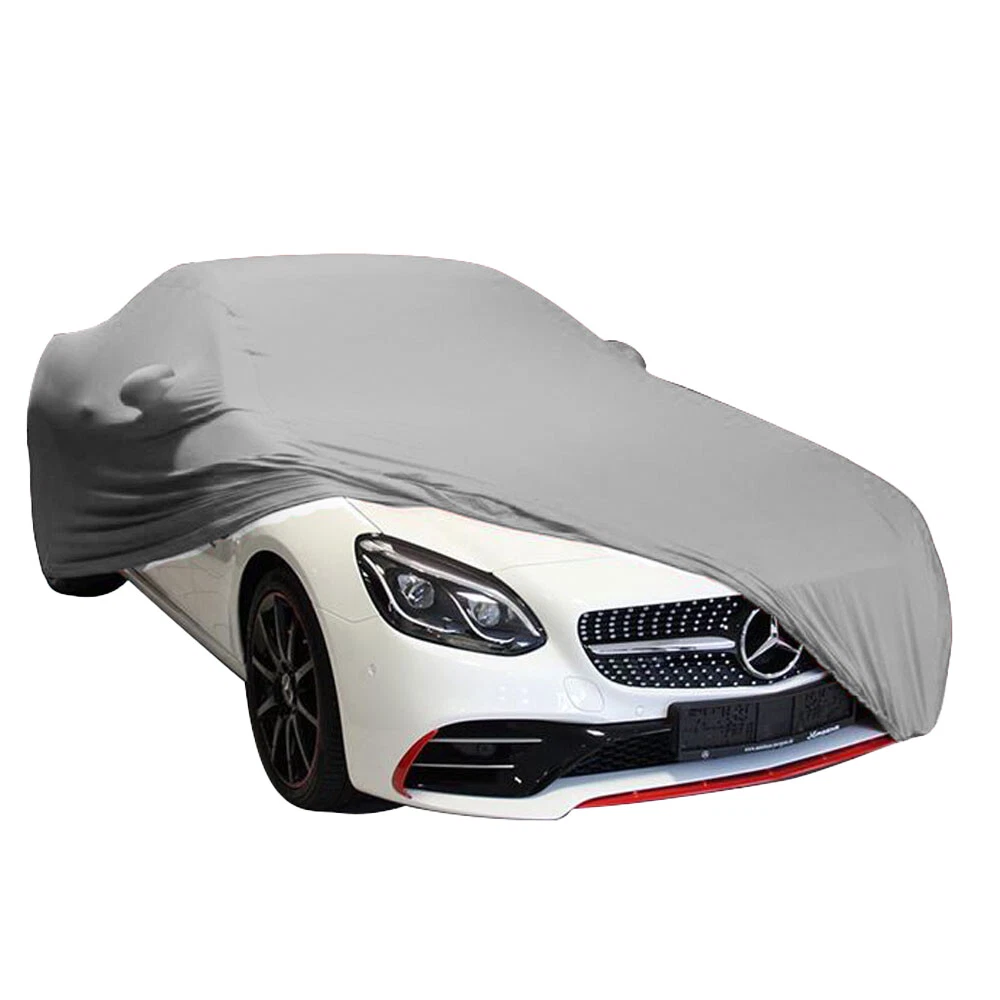 Soft Indoor Car Cover Autoabdeckung with Mirror Pockets for