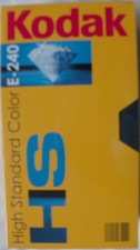 2 x Kodak HS Videokassetten / Leerkassetten E 240  -  N E U + O V P