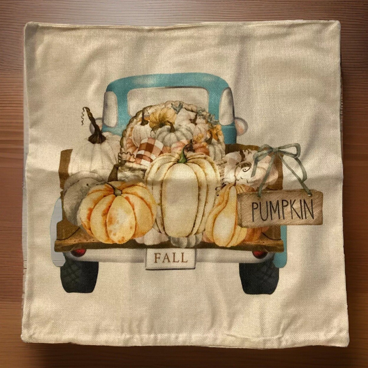 18x18 Pumpkin Fall Pillow Covers Set of 4 for Cozy Autumn Decor-image