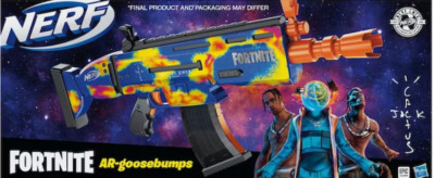 Nerf Fortnite Travis Scoot Cactus Jack AR-GOOSEBUMPS NERF ELITE DART BLASTER NEU