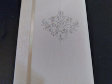 STYLISH FLORAL CLOTH 3-RING PHOTO ALBUM, HOLDS 228 4"X6" PHOTOS