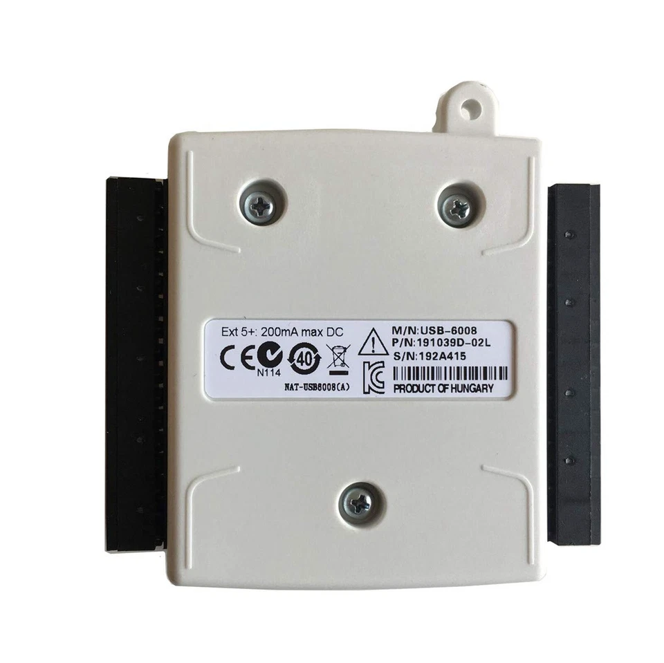 NOVO CARTÃO DE AQUISIÇÃO DE DADOS NATIONAL INSTRUMENTS NI USB-6008 - Imagem 3 de 3