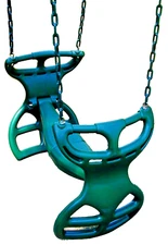 Swingset back to back glider swing, play set double glider, Bracket,PVC,54,G