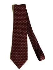 Cocktail Collection Vodka As Seen Under The Microscope 100% Silk Tie EUC