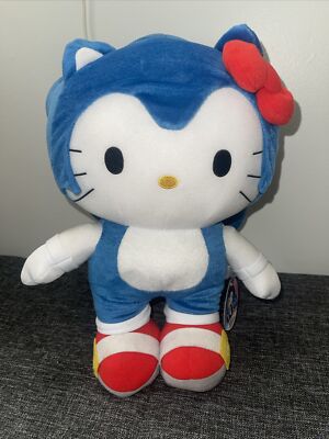 35cm SONIC x HELLO KITTY スーパージャンボぬいぐるみ s-l400.jpg