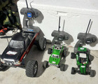 Losi rc cars and truck, Lot, with remote controls Parts Only Not Tested