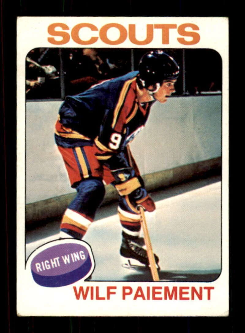 1975-76 Topps #195 Wilf Paiement VG/VGEX 546688