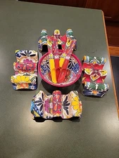 Prepara 9-Piece Taco Gadget Set Taco Serving Set Taco Holders Spoons Bowl