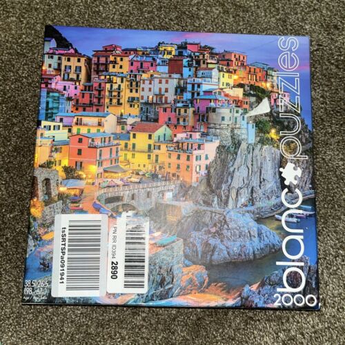 Buffalo Games - Blanc - Dusk at Cinque Terre - 2000 Piece Jigsaw Puzzle - Picture 1 of 4