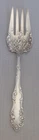 antique Towle Sterling Silver OLD ENGLISH Cold Meat Serving Fork 9.5" no mono
