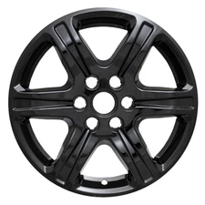 IMP395BLK WHEEL SKINS 2017-2021 ACADIA 17" SOLID SPOKE GLOSS BLACK - LAST ONE!