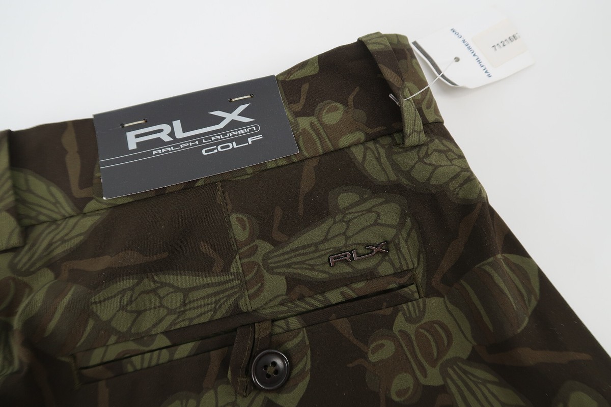31インチ RLX Ralph Lauren Golf Camo Pants Polo Ralph Lauren Mens 30x32 RLX Golf Microfiber Stretch