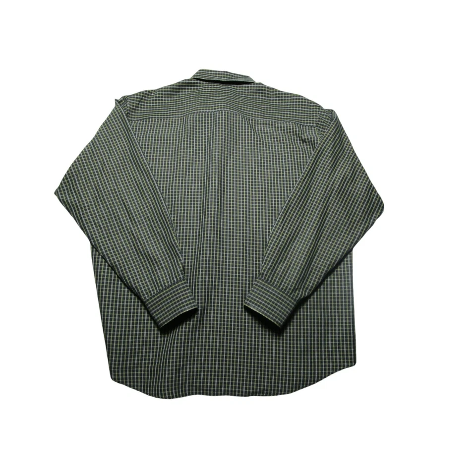 Bugatchi Uomo Men's Size - XL Black Check Long Sleeve Button Down Shirt - Image 3 of 4