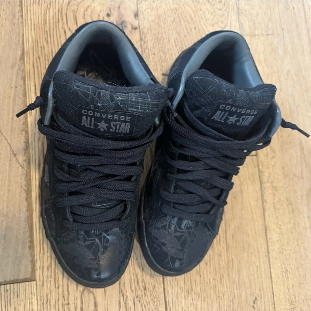 Sneakers Converse All Star nere uomo taglia 9 5 streetwear skater