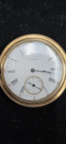 Antique Waltham Gold Filled Pocket Watch