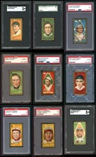 1911 T205 Gold Border Almost Complete Set 3.5 - VG+ 3396512 (193 / 199 cards)